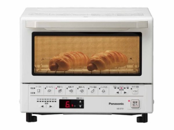 搭載多項一鍵菜單:Panasonic 松下 發布 新款 NB-DT51 小型烤箱_資訊中心